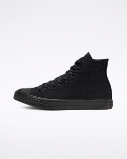 Converse Chuck Taylor All Star Férfi Magasszárú Fekete | YNKTIWS-HU